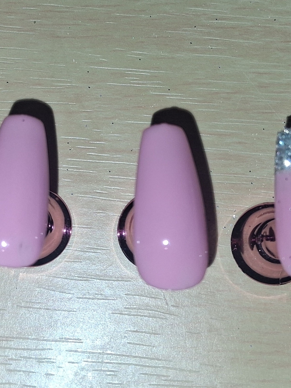 Classic Pink Press-On Nails – Soft Pink Women’s Nail Set